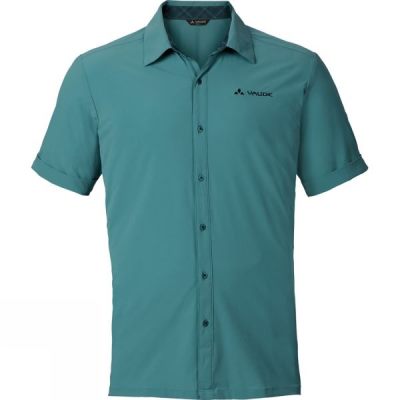 Camisa Vaude Skomer Hombre Verde - Chile NUB458973